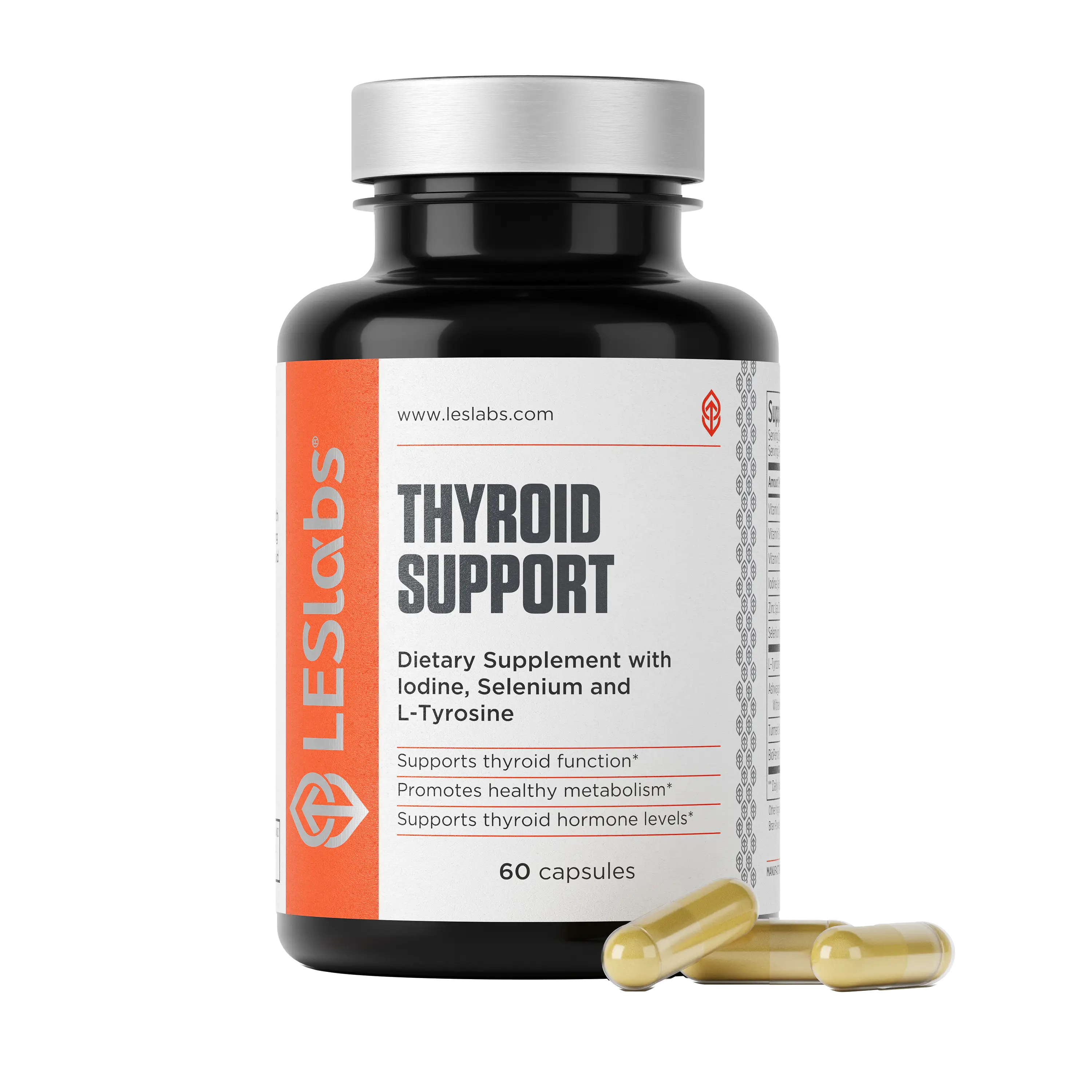 Thyroid Support | Natural Non-Hormonal Thyroid Supplement | LES Labs Thyroid Support | Natural Non-Hormonal Thyroid Supplement | LES Labs
