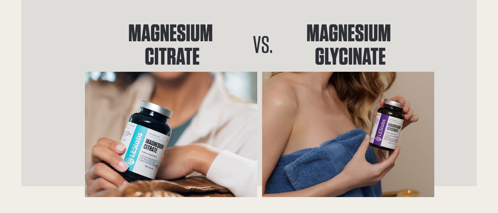Magnesium Citrate vs. Magnesium Glycinate — Which One Is Actually Right For You?
