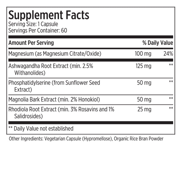 Cortisol Health | Support for Stress Relief, Hormone Balance, and Calm Energy