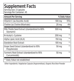 Liver Support | Supplement for Detox, Cleanse, and Daily Wellness