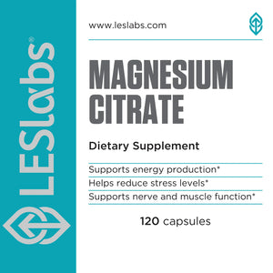 Magnesium Citrate | Supplement for Muscle Function, Energy Production and Digestion