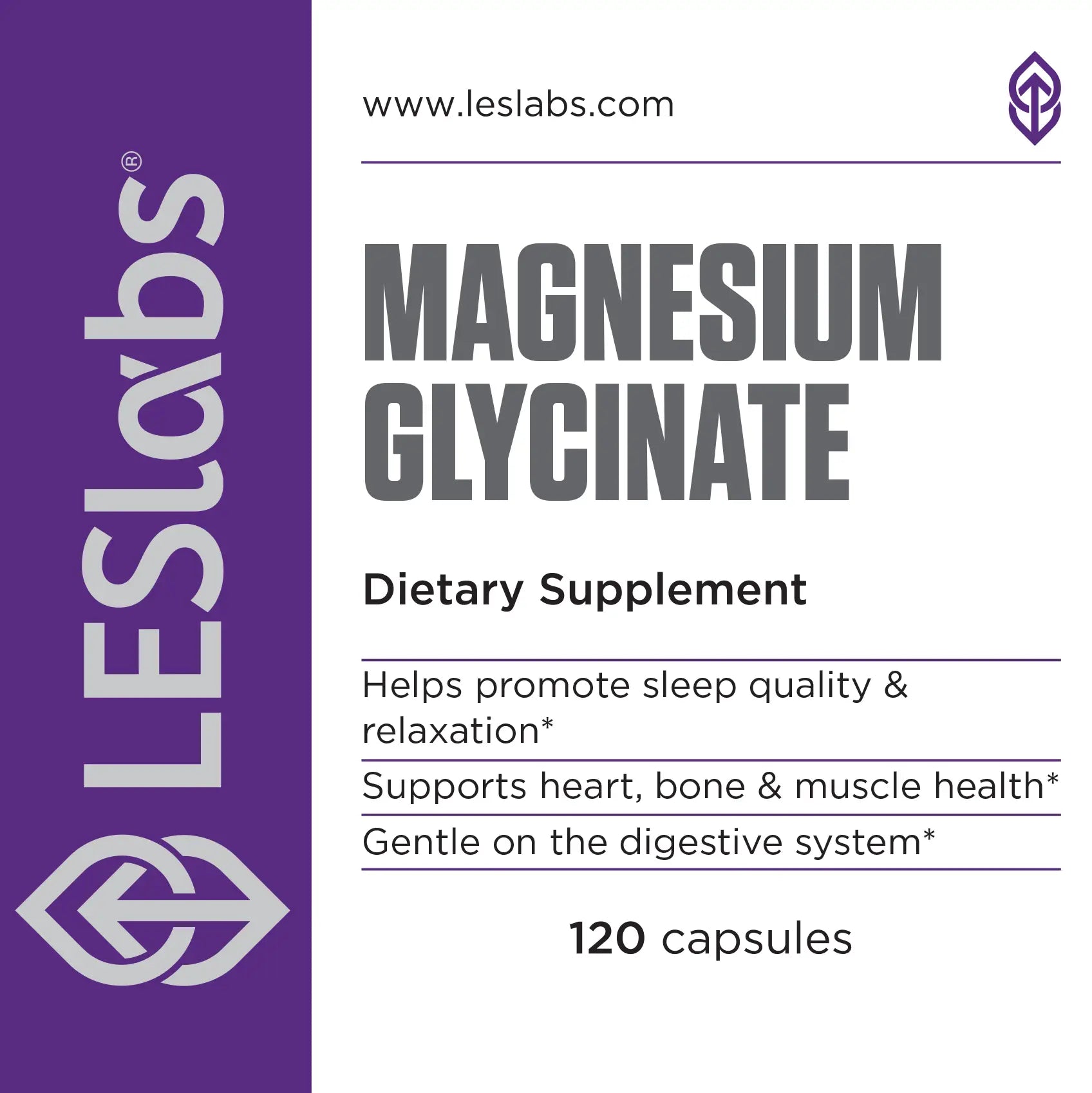 Magnesium Glycinate | Magnesium for Sleep & Calm | LES Labs Magnesium Glycinate | Magnesium for Sleep & Calm | LES Labs